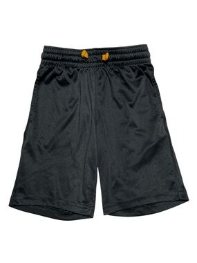 Cat & Jack Black Shorts with Yellow Drawstring